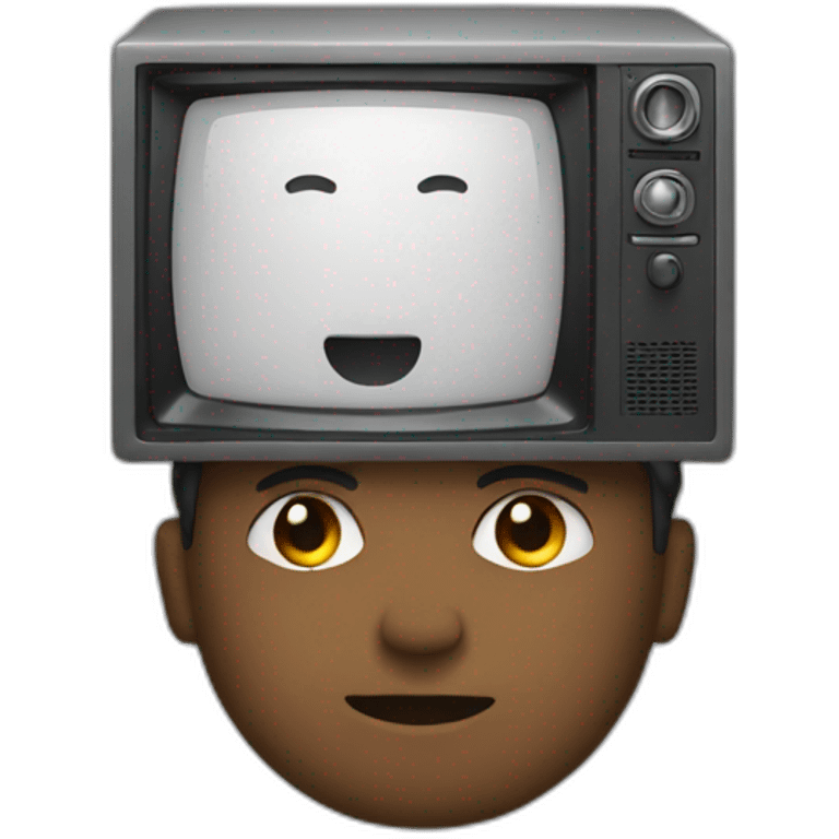 half man half television emoji