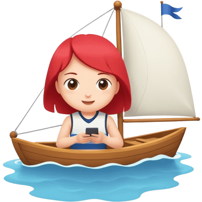 Cute online regatta game emoji