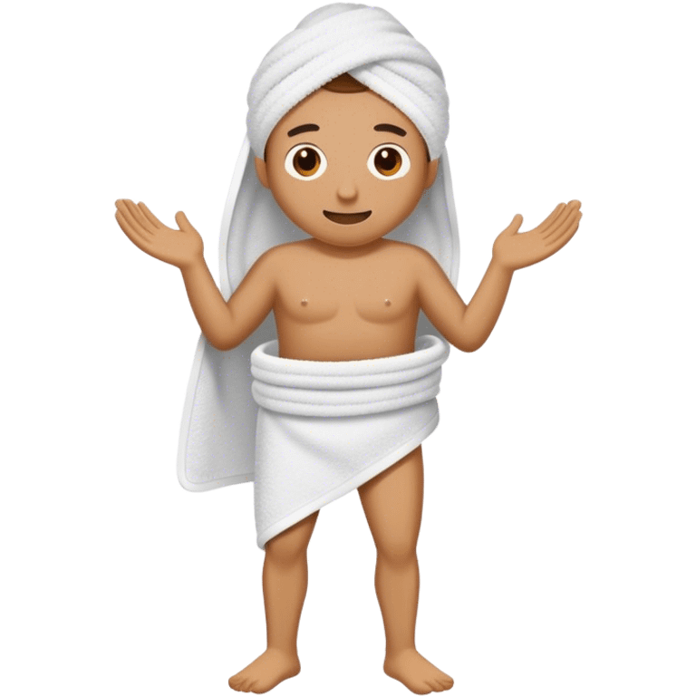 body towel emoji