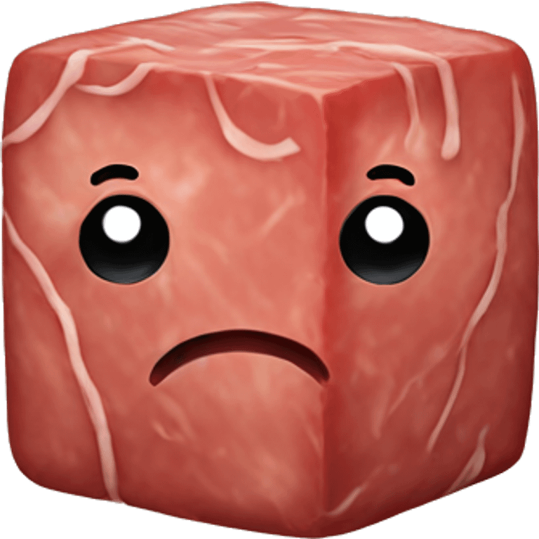 meatcube emoji