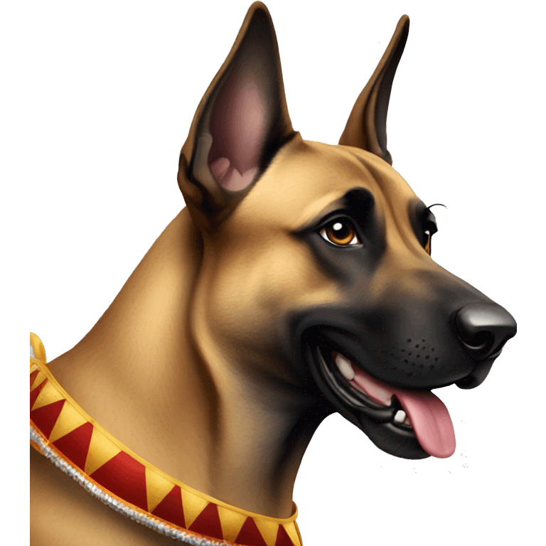 malinois circus emoji