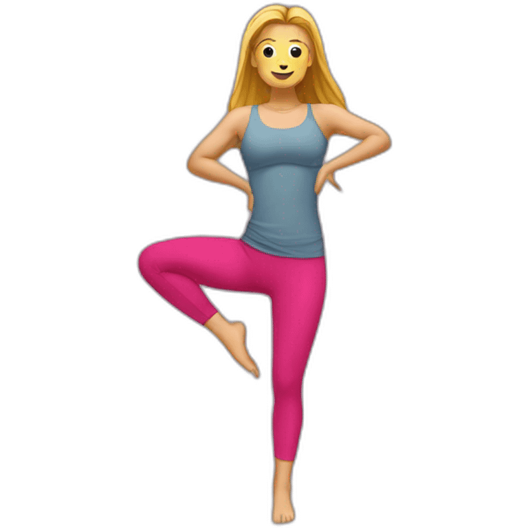 shaking gluteus yoga pants emoji