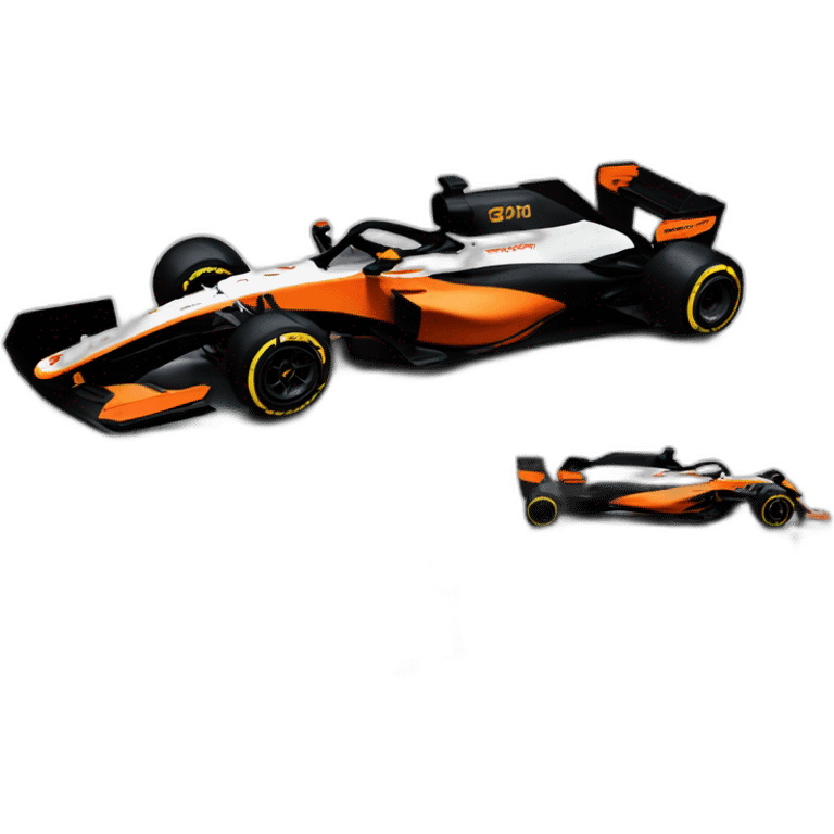 2022 monaco livery mclaren formula 1 car emoji