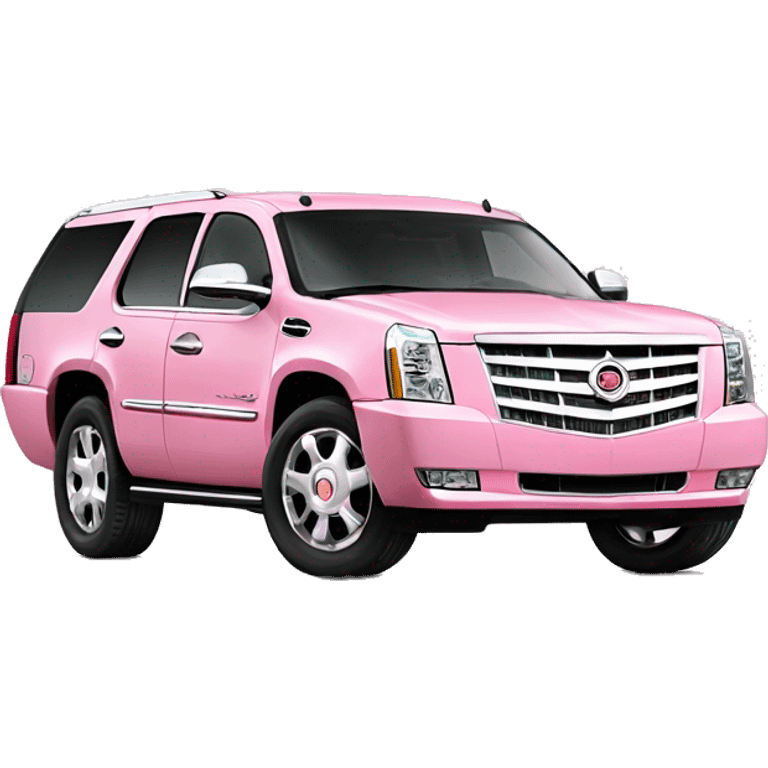 Mary Kay Pink Cadillac Escalade  emoji