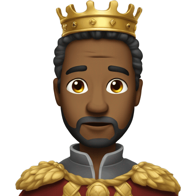 Charles the king of lions emoji