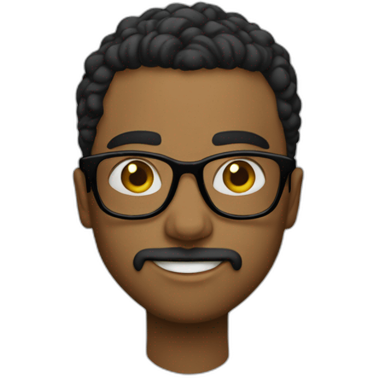 bilal with glasses emoji