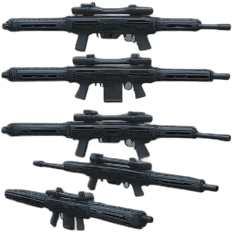 XM307 ACSW Advanced Heavy Machine Gun emoji