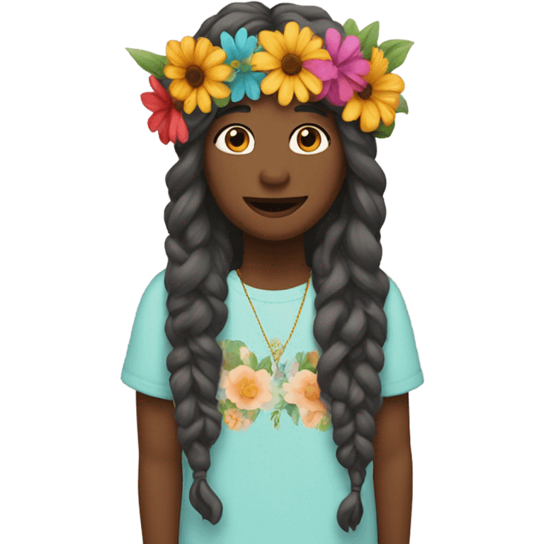 Hippie  emoji