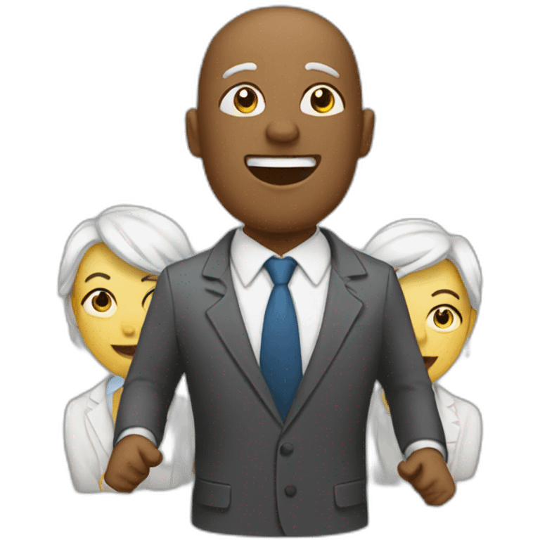 stress-free delegation emoji