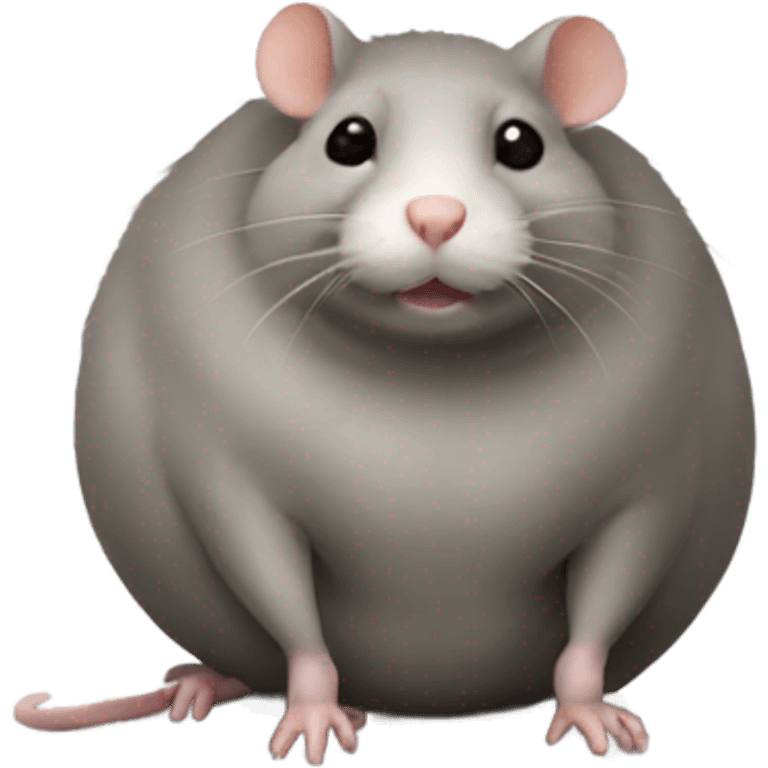 Fat rat  emoji