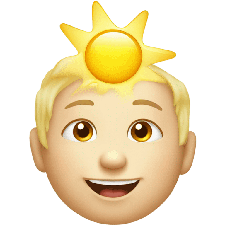 Baby sun  emoji