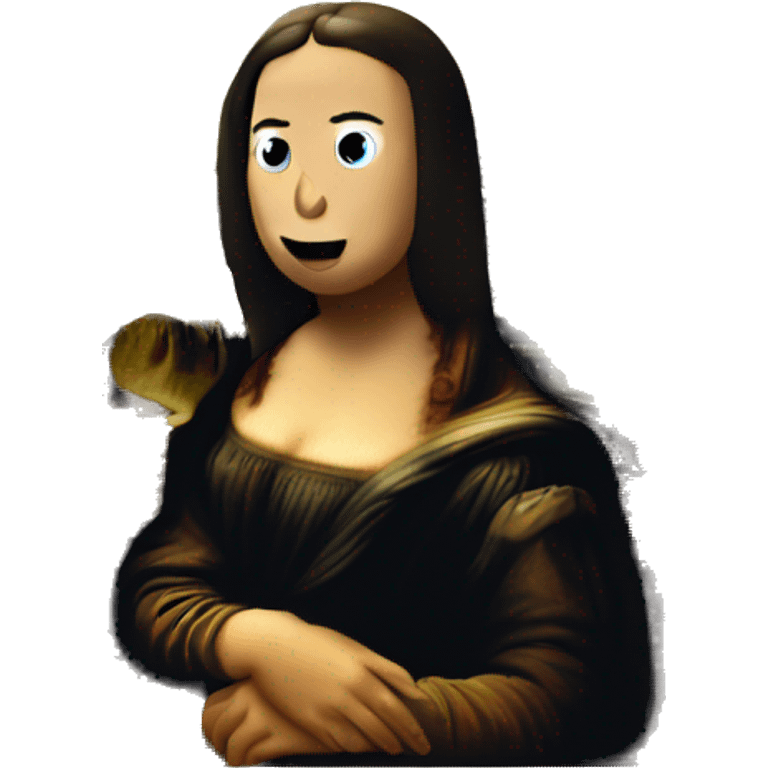 Mona Lisa emoji