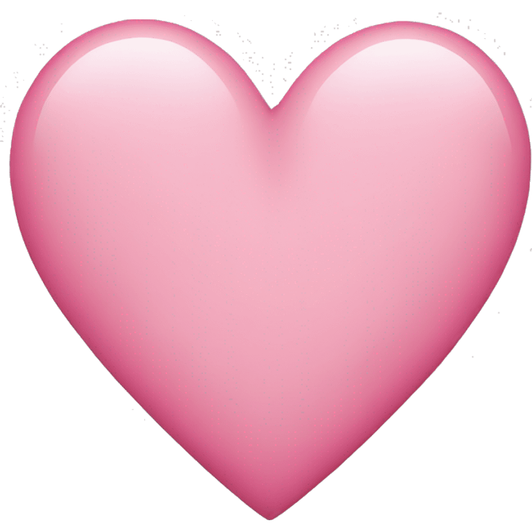 Pink heart emoji