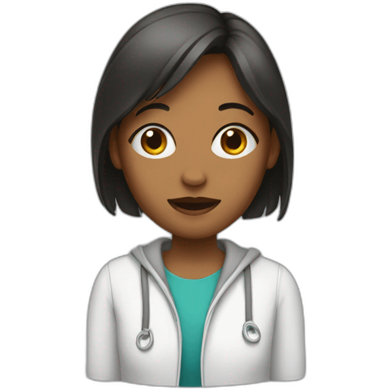 A Girl malade emoji