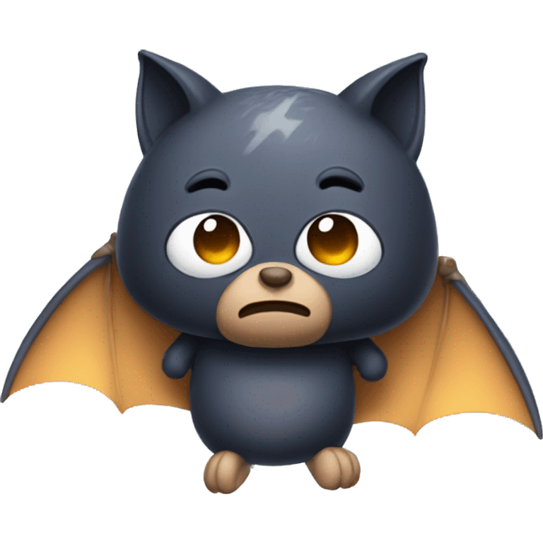 A magic bat who is asleep emoji