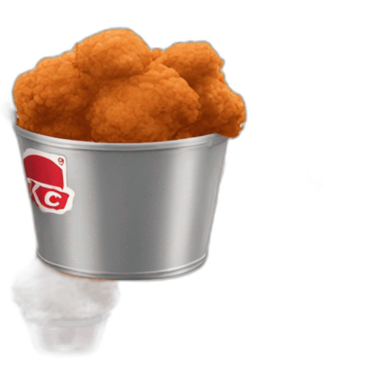 KfC Bucket of fried chicken emoji