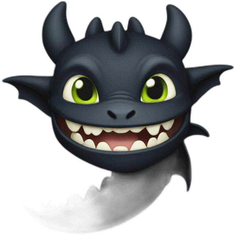 Toothless emoji