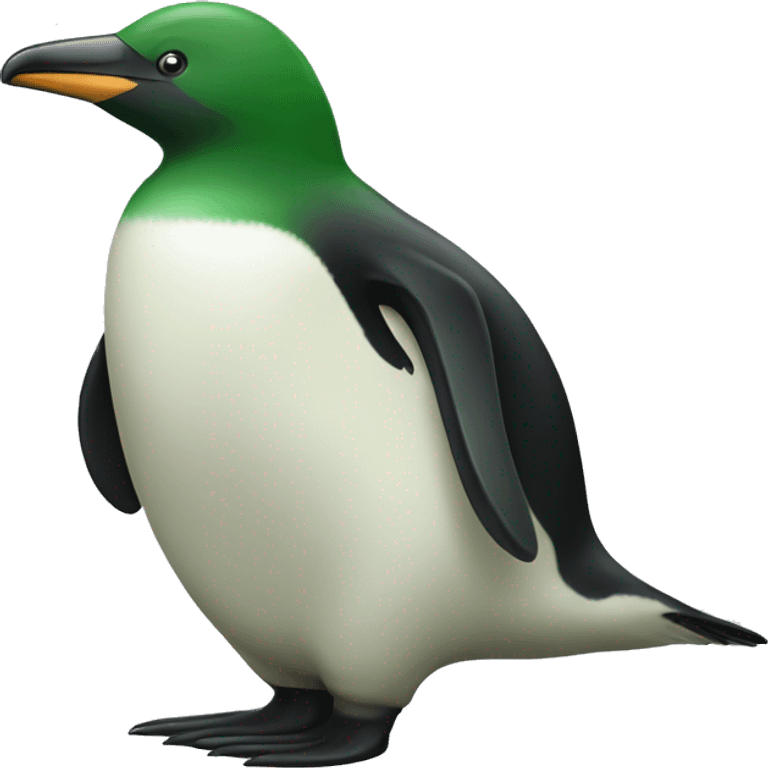 green pinguin emoji