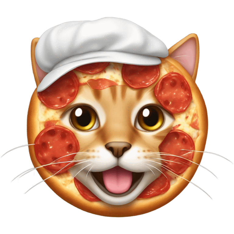 Pizza cat emoji