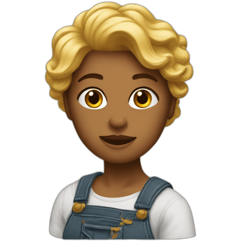 Femme qui a envie de son copain emoji