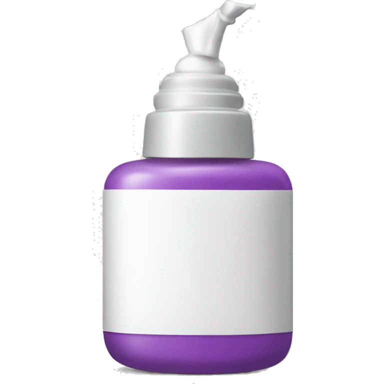 depilatory cream bottle emoji