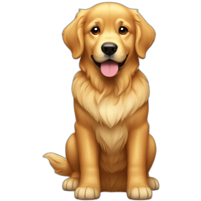 golden retriever mario emoji