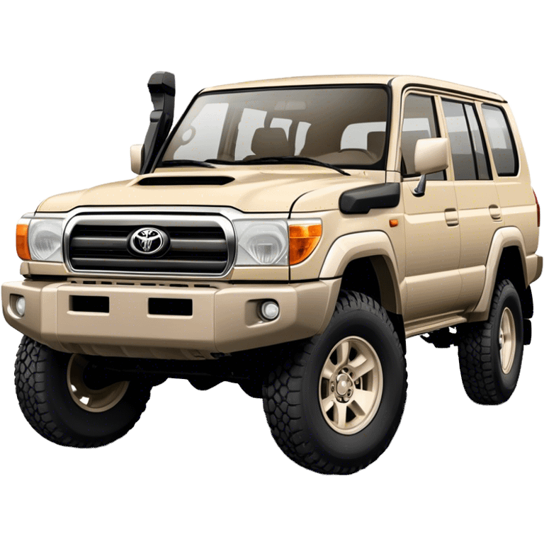 landcruiser 79 series - Toyota (Model Year: 2008) (Iconic colour: sand) emoji