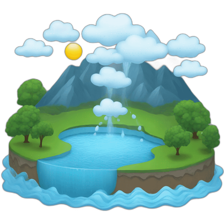 water cycle emoji