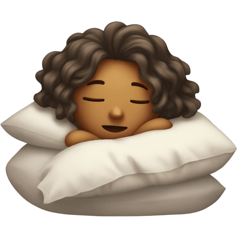 Melissa sleeping  emoji