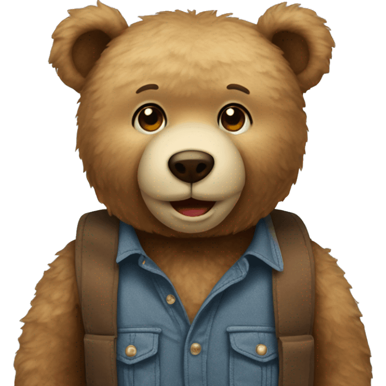 Teddy bear emoji