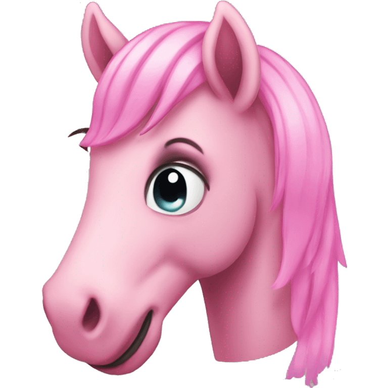 pink pony emoji