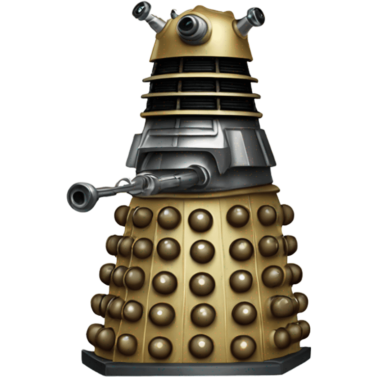 Dalek with hoodie emoji