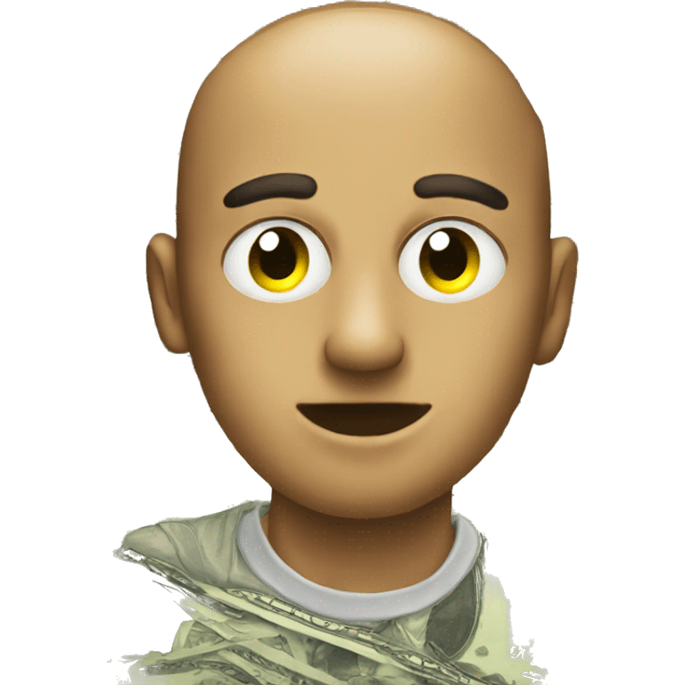 Emoji with cash in eyes  emoji