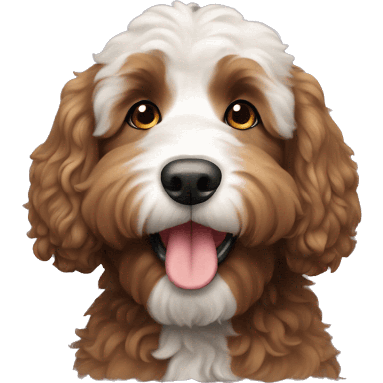 Bernedoodle dog  emoji