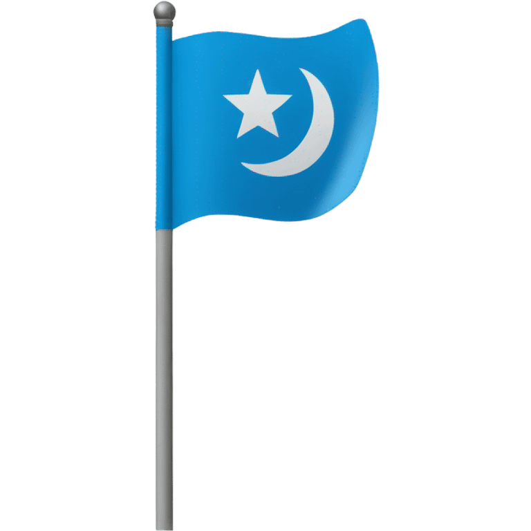 Uyghur flag  emoji