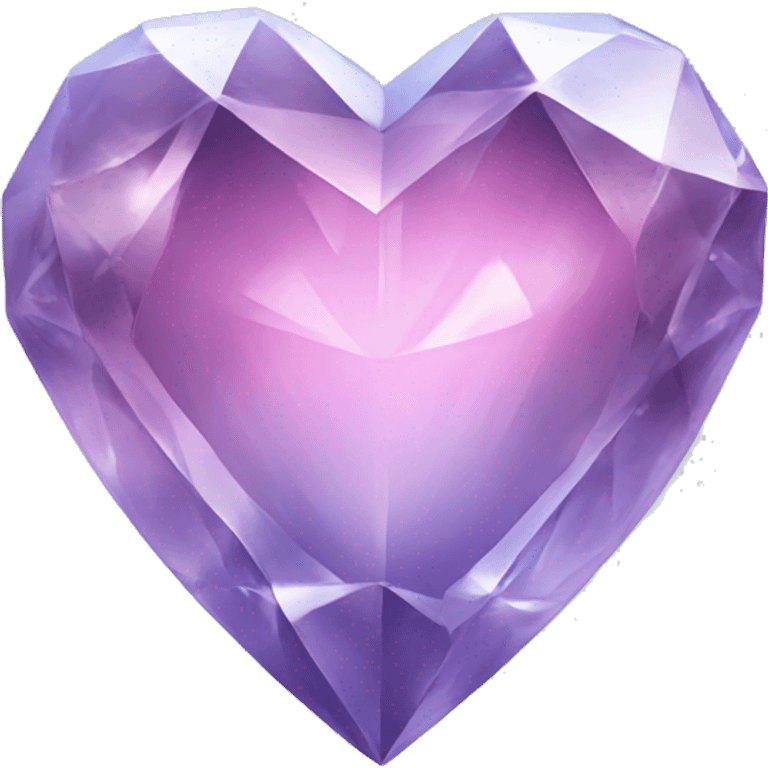 crystal heart emoji