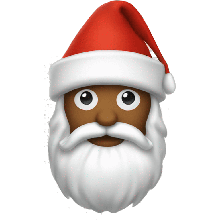 top down santa hat emoji