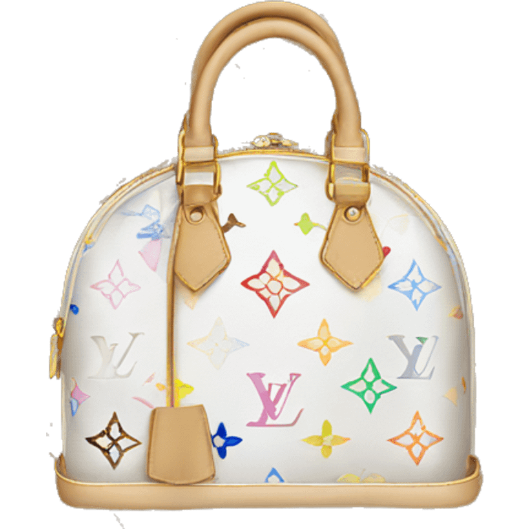 White Louis Vuitton emoji