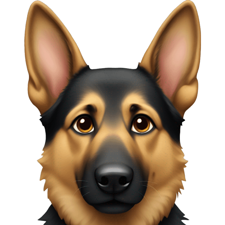 German shepherd  emoji