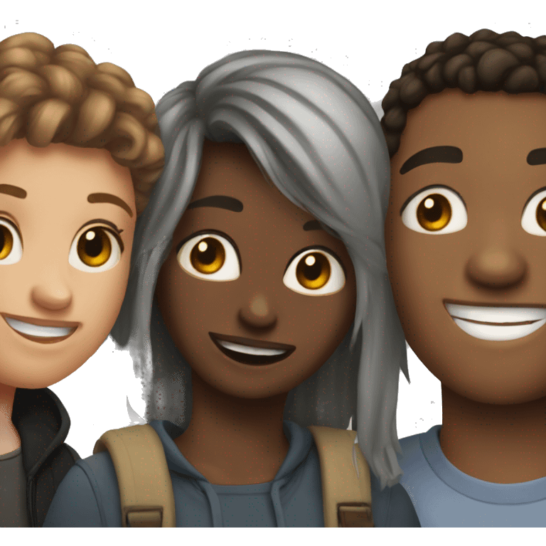 Group of friends  emoji