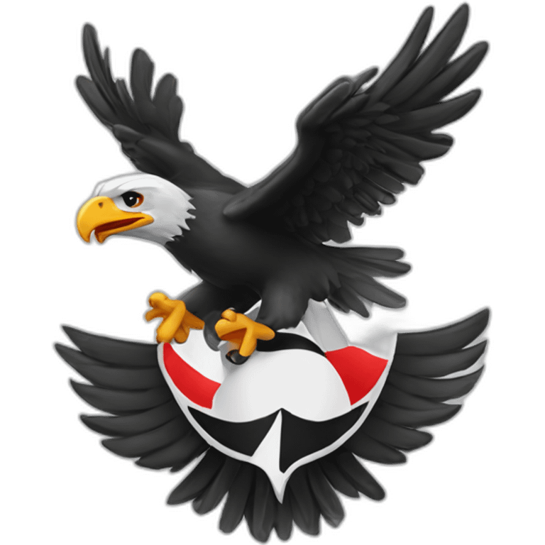 Beşiktaş on eagle emoji