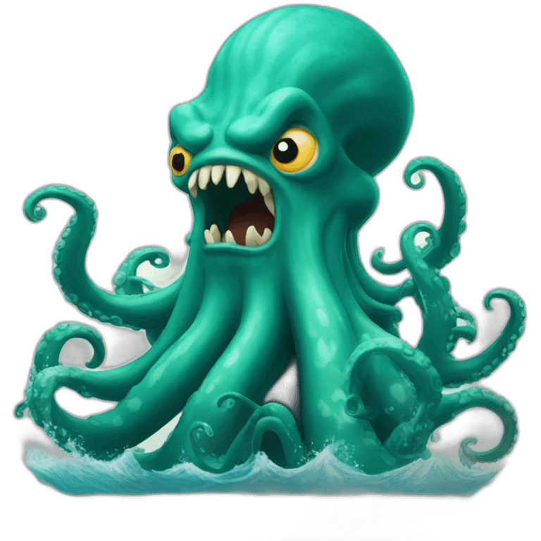 kraken raging emoji