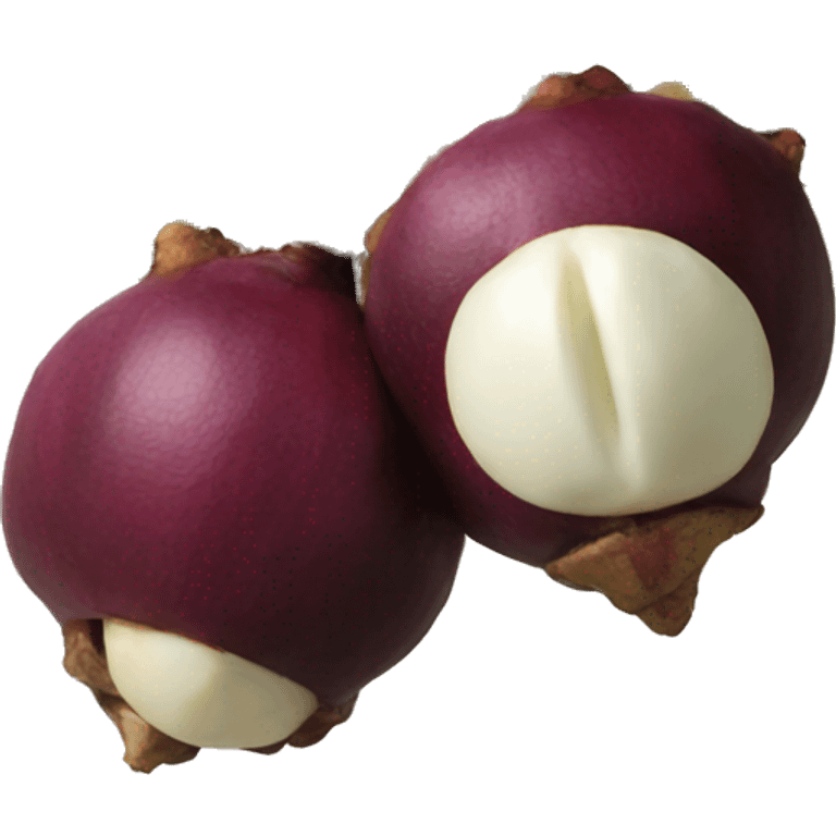 mangosteen emoji