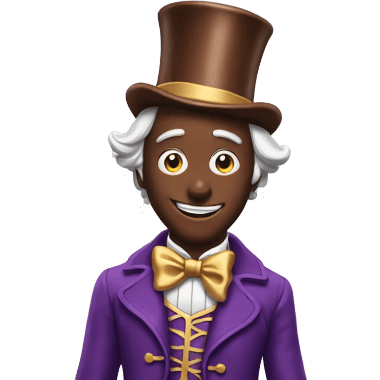 Willy Wonka CHOCOLATE emoji