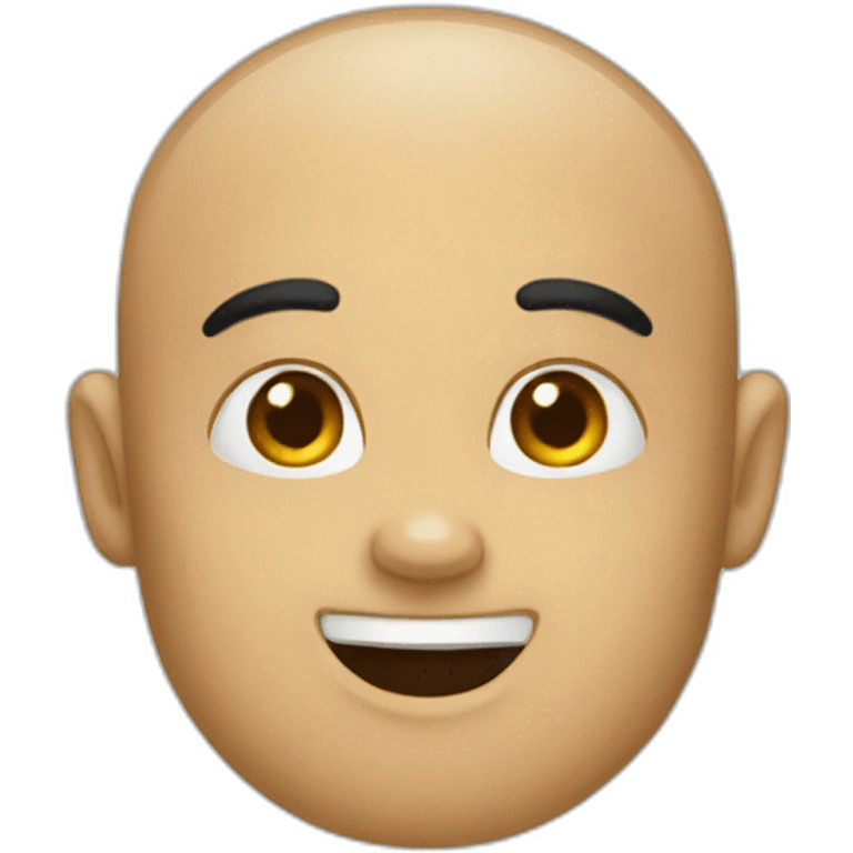 calvitie emoji