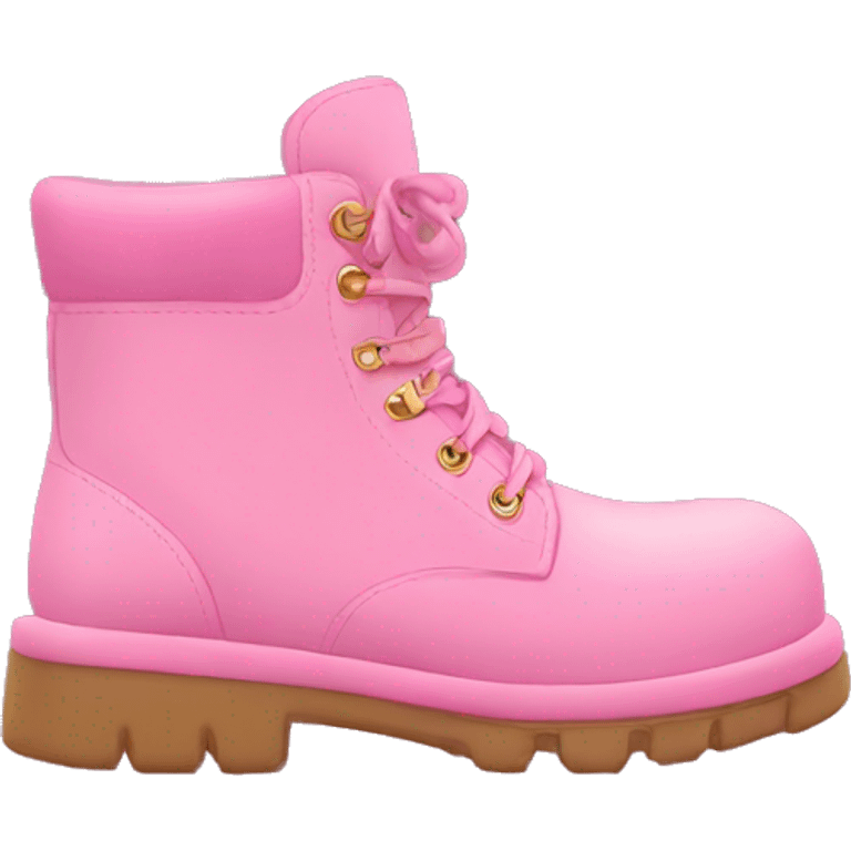 Pink ugh boots emoji