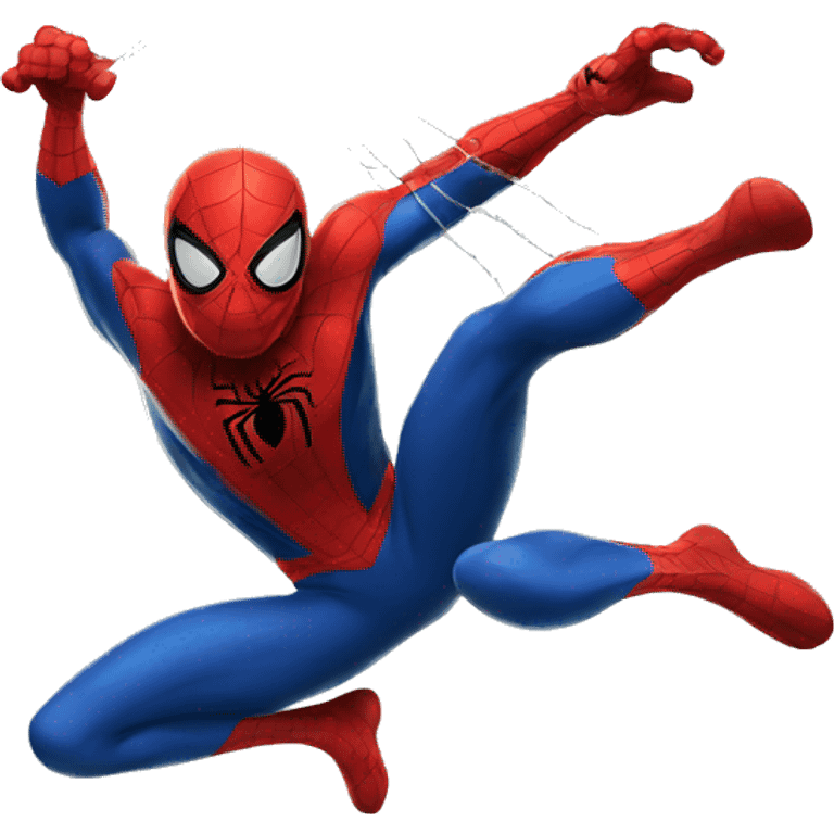 spider man swinging emoji