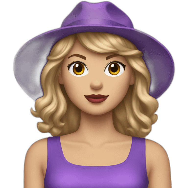 Taylor swift purple outfit emoji