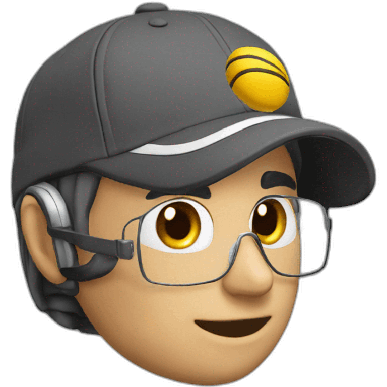 tête coach 47 ans esport casquette emoji