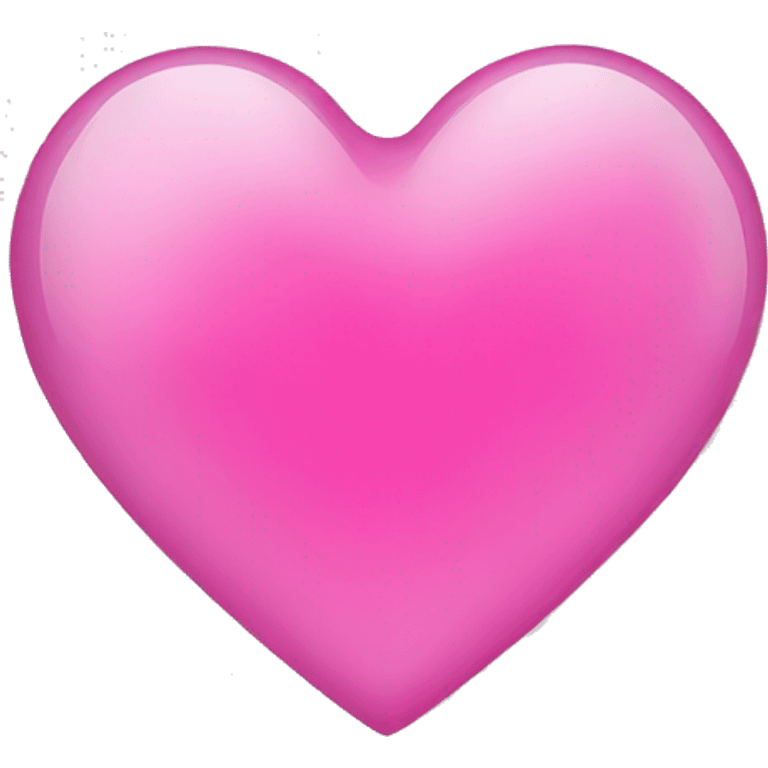 pink glass heart emoji